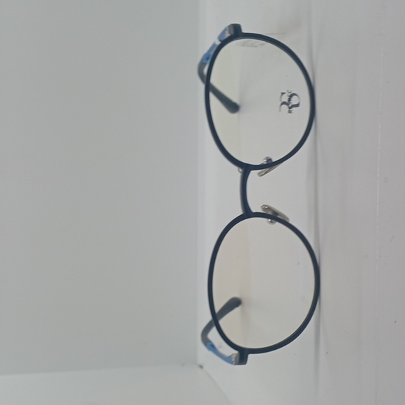 NWT UNISEX RESPEC EYEGLASS FRAMES RES18-01 BLACK BLUE - Picture 1 of 5